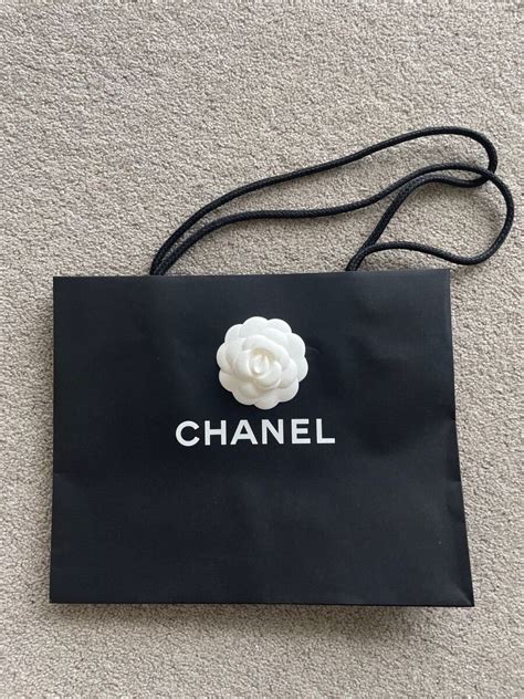 chanel paper bag diy|authentic Chanel shopping bag.